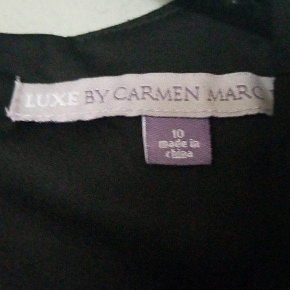 Luxe carmen marc valvo Party Girly Bling Jacquard dress size 10 - Picture 5 of 8